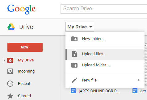 what is google drive free size